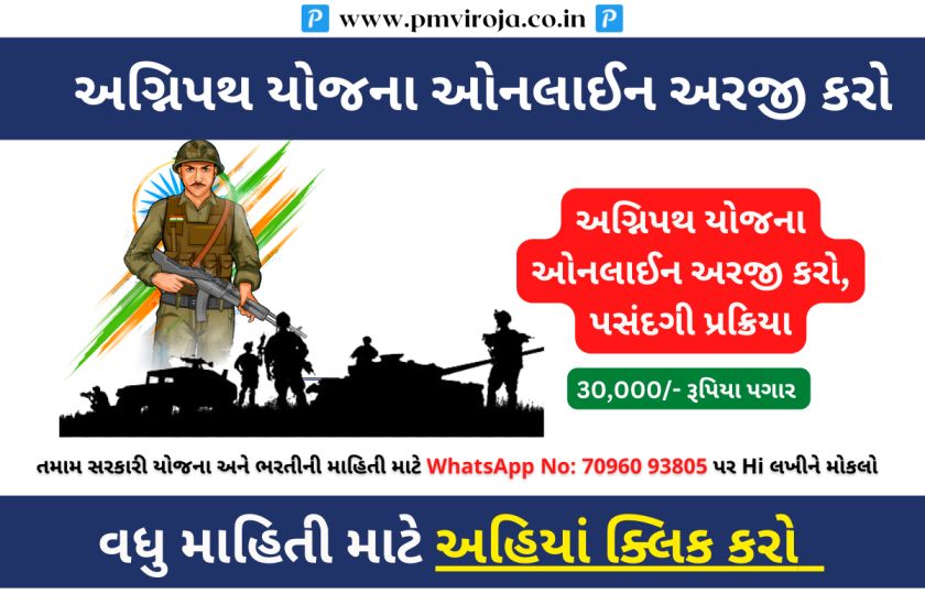 Agneepath Yojana 2023: અગ્નિપથ યોજના ઓનલાઈન અરજી કરો, પસંદગી પ્રક્રિયા 1 અગ્નિપથ યોજના 2023 (Agniveer Yojana in Gujarati)