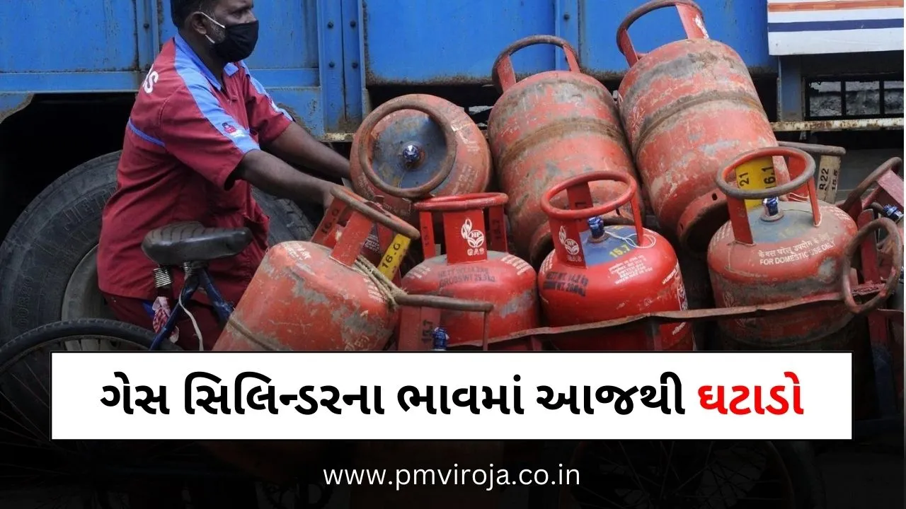 ગેસ સિલિન્ડરના ભાવમાં ઘટાડો: એલપીજીના ખર્ચમાં ઘટાડો થતાં ગ્રાહકોને રાહત 2 Gas cylinder prices reduced from today | ગેસ સિલિન્ડરના ભાવમાં ઘટાડો