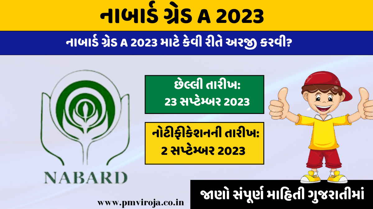 NABARD Grade A Recruitment 2023: નેશનલ બેંક એગ્રીકલ્ચર ડેવલપમેન્ટ દ્વારા ભરતી 1 NABARD Grade A 2023