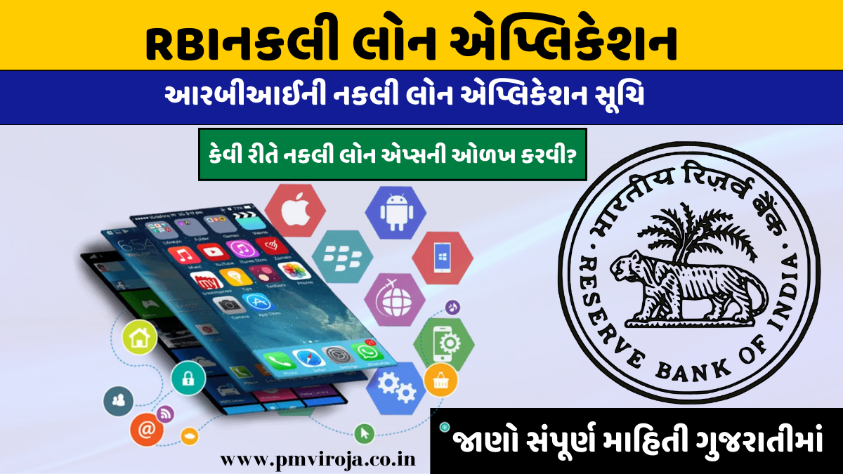 RBI Fake Loan App List: ઘરે બેઠા આકર્ષક લોન આપતી નકલી એપ્સથી બચો, RBIએ નકલી એપ્સની નવી યાદી બહાર પાડી! 1 RBI Fake Loan App List