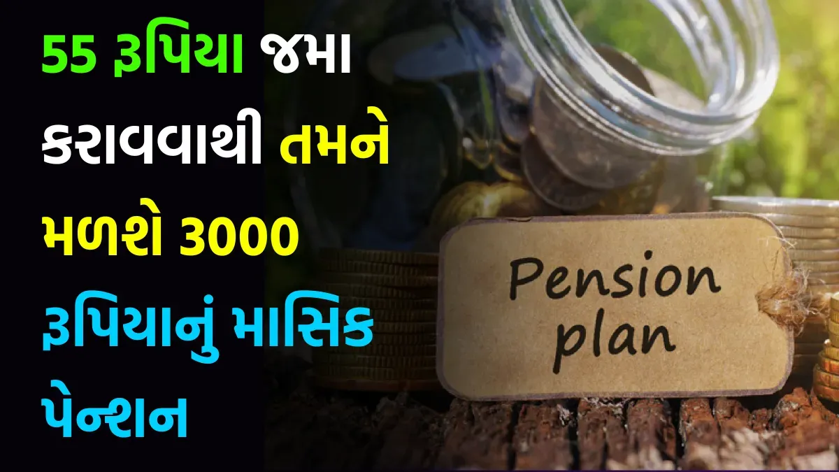 આ સરકારી સ્કીમમાં 55 રૂપિયા જમા કરાવવાથી તમને મળશે 3000 રૂપિયાનું માસિક પેન્શન, આ રીતે કરો રજિસ્ટ્રેશન 1 Sarkari Pension Scheme